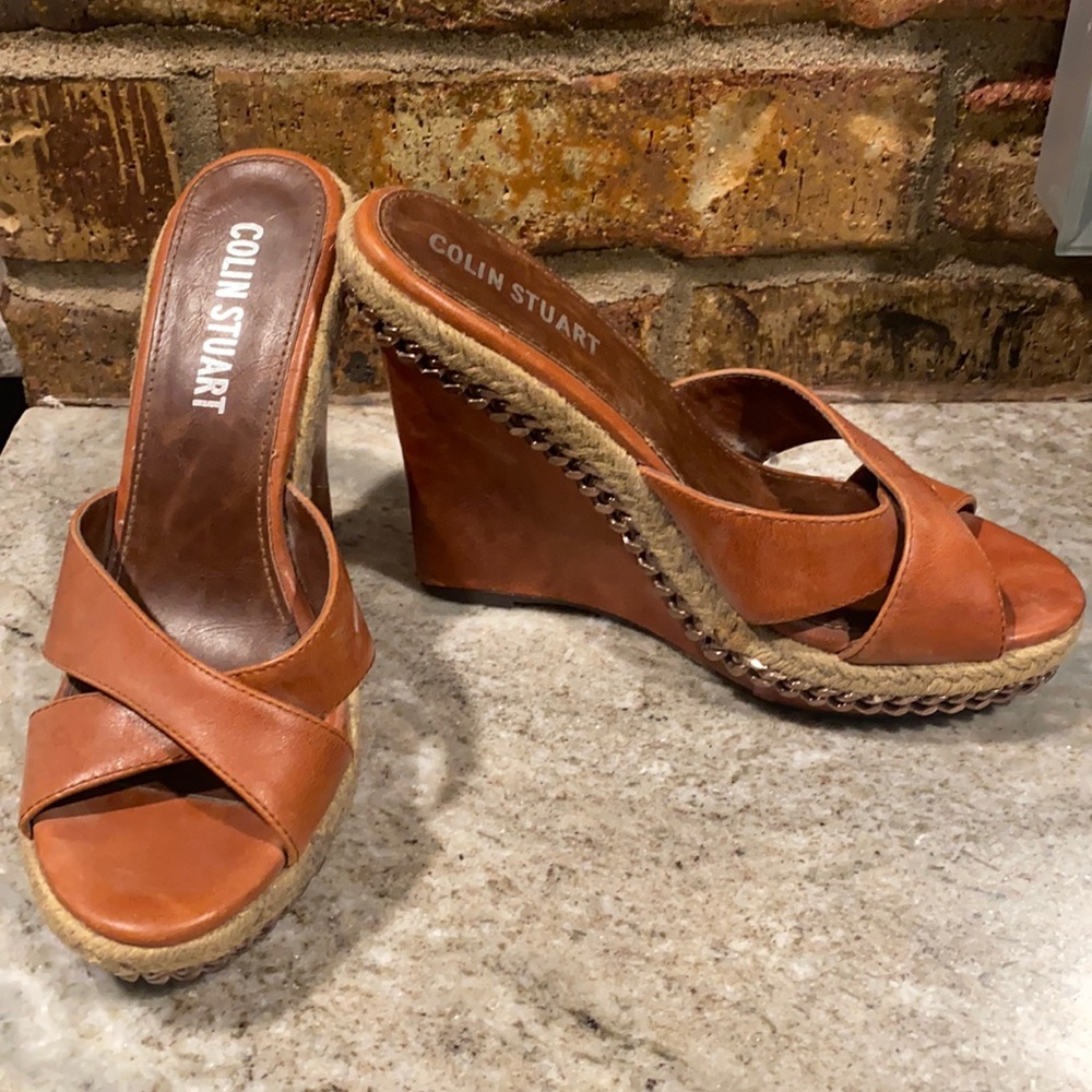 Colin Stuart Wedge Platform Espadrilles 🤩